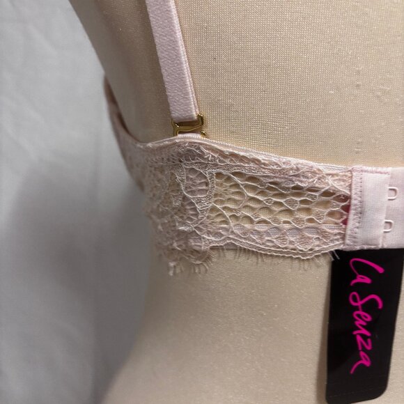 Blush Pink Push Up Bra, 34C NEW with Tag, La Senza - Picture 9 of 11